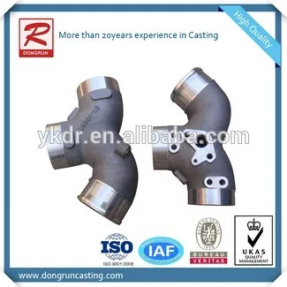 Manufacturer Wholesale Cheap Gravity Casting Process Exhaust Pipe For Truck