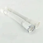 Plastic flexible retractable kitchen zinc alloy ring sink PP and PE waste tube Bathroom basin drain hose pipe