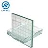 Low cost 6mm fire resistant tempered building glass safety wired glass for window glass with customized wire design