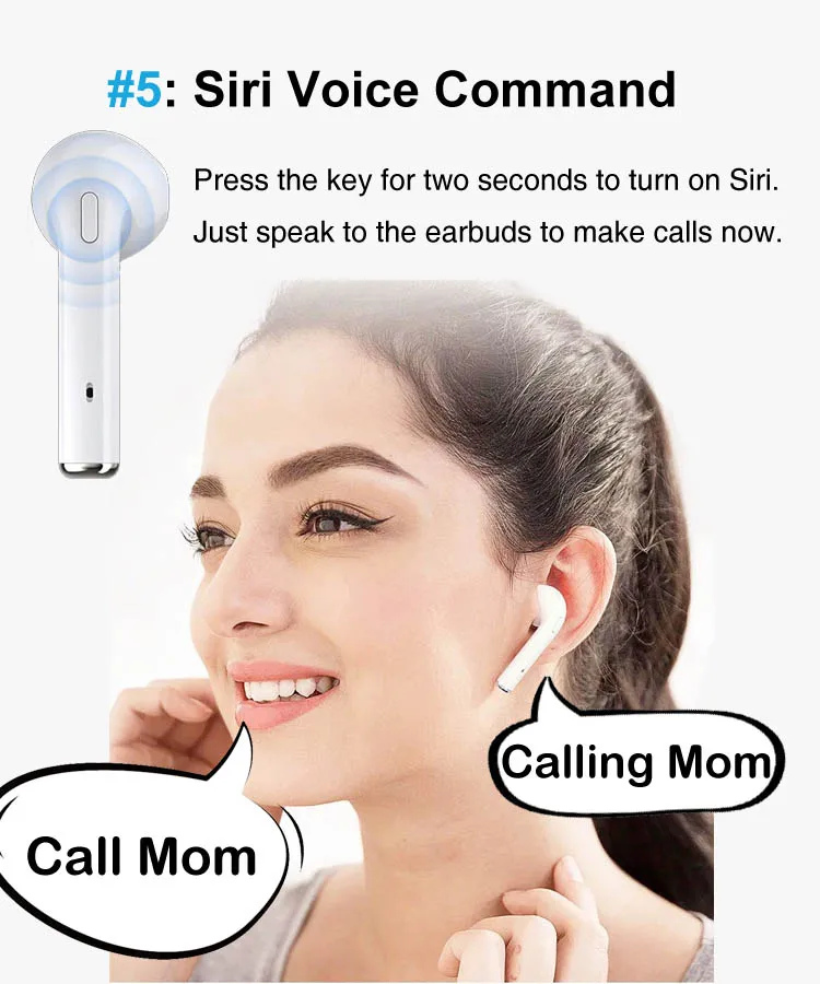 Twins F10 Pro TWS Bluetooth 5.0 Earphones Headphone Headset True Wireless Earbuds - ANKUX.COM