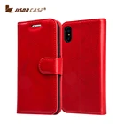 Jisoncase Custom Design Cell Phone Case Leather Wallet Case Luxury Brand Phone Case For iphone 8