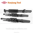 HSS, HSS-Co, PM HSS Worm Wheel Hob,ZA, ZN, ZI, ZK, ZC ,Bore Type and Shank Type worm Gear cutting tool
