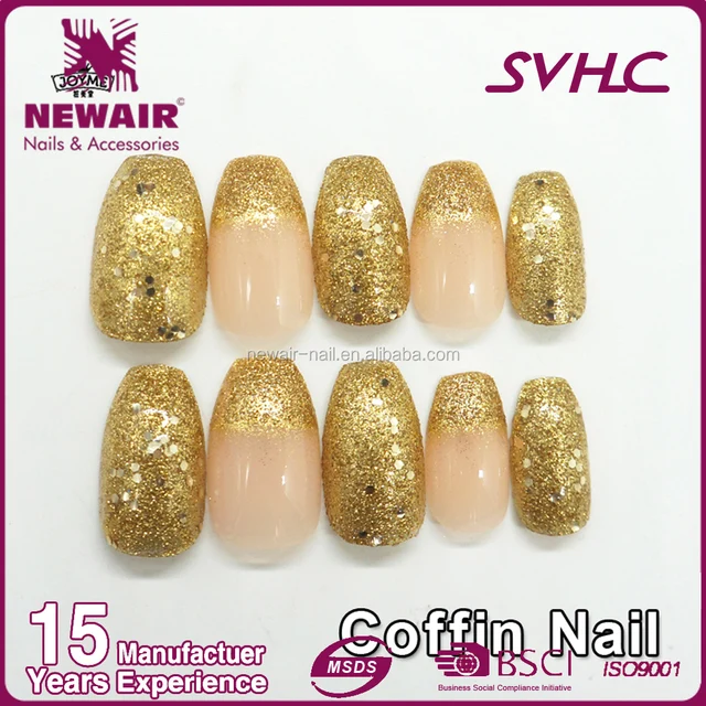 new product 2018 fake nails full cover nail art false nails
