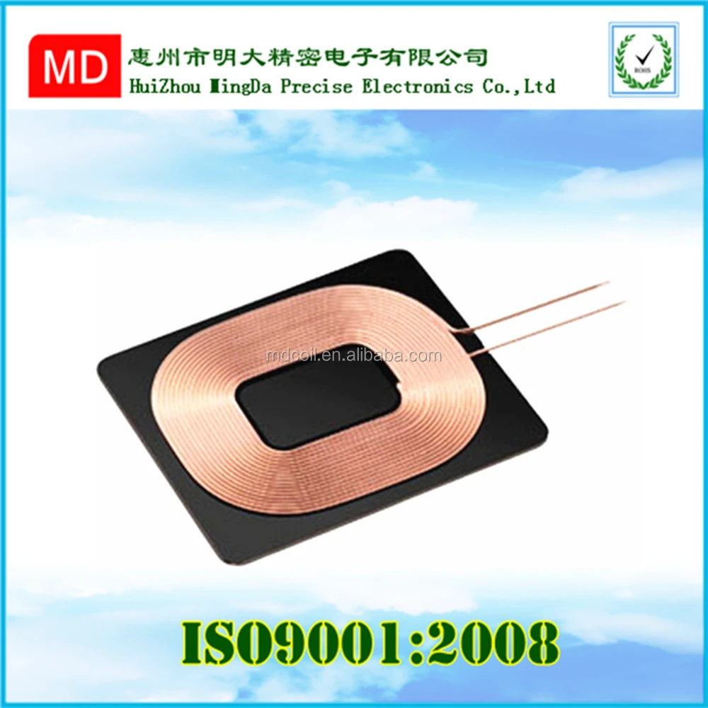 Air Core Magnetic Coil Wireless Charger Receiver Coil/qi wireless charging coil for Universal Mobile Phone