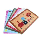 FAMA Audit Factory Custom Disposable PP 3D Lenticular Kids Plastic Placemats for Supermarket and Restaurant