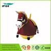 Horse cover skipping ball/ plush cover animal hopper ball/ cute cover with inflatable pvc jumping ball inside