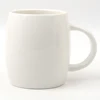 Wholesale 16oz White Black Red Ceramic Porcelain Barrel Shape Coffee Tea Mugs