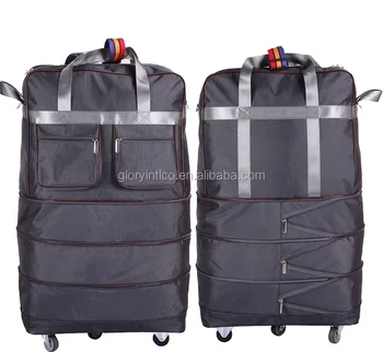 expandable wheeled duffel bag