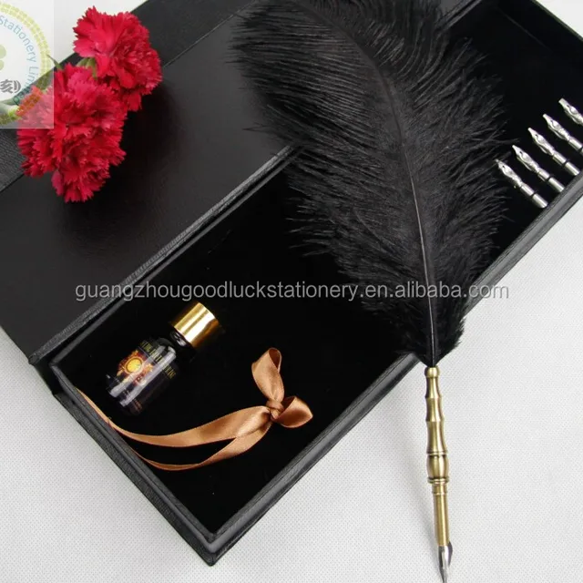 feather quill pen factory price wholesale/classic feather quill