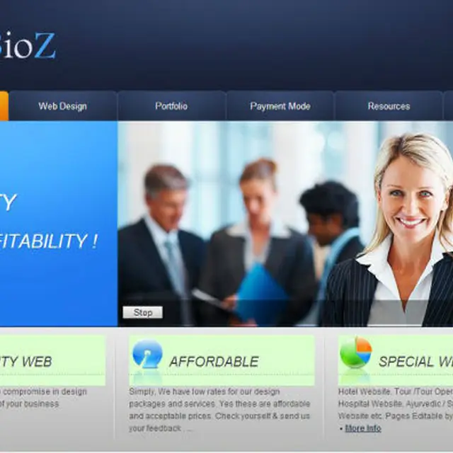 8 Pages Rich Dynamic CMS Web Design & Development with Flash Header - USD 130
