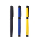 School and office logo printed metal roller ball pen with custom logo promotional ball pen gift