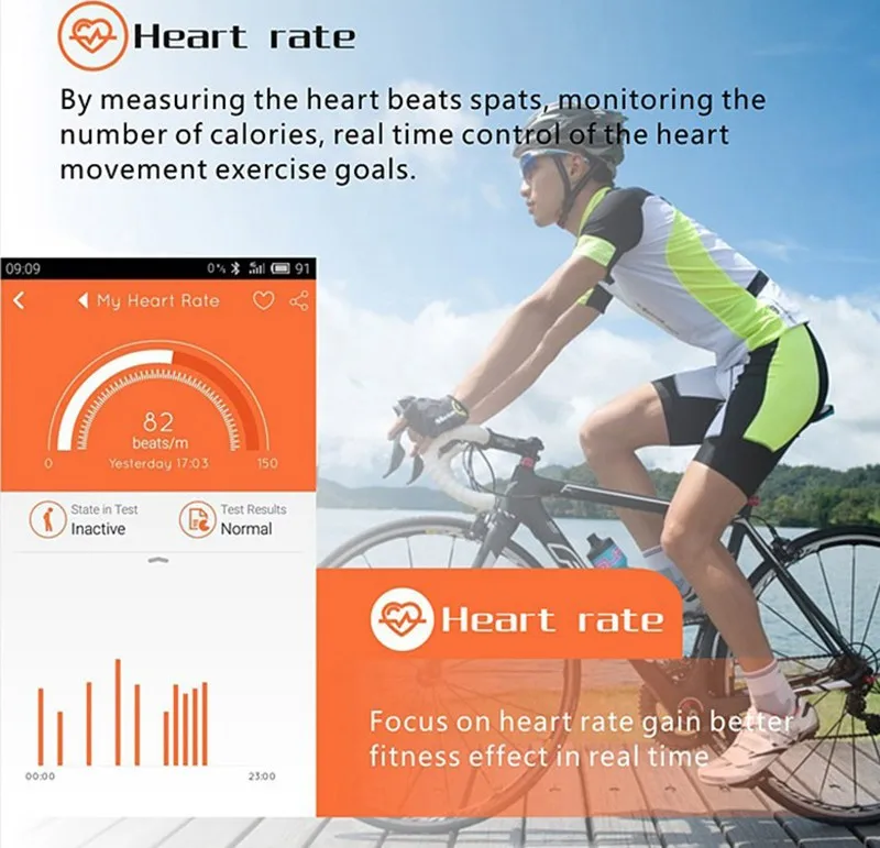 37 Degree Bluetooth Smart Band Heart Rate Bracelet Blood Pressure Fitness Tracker Wristband With Passometer Sport Smartband