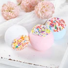 Hot style natural essential handmade private label kids christmas bath bomb