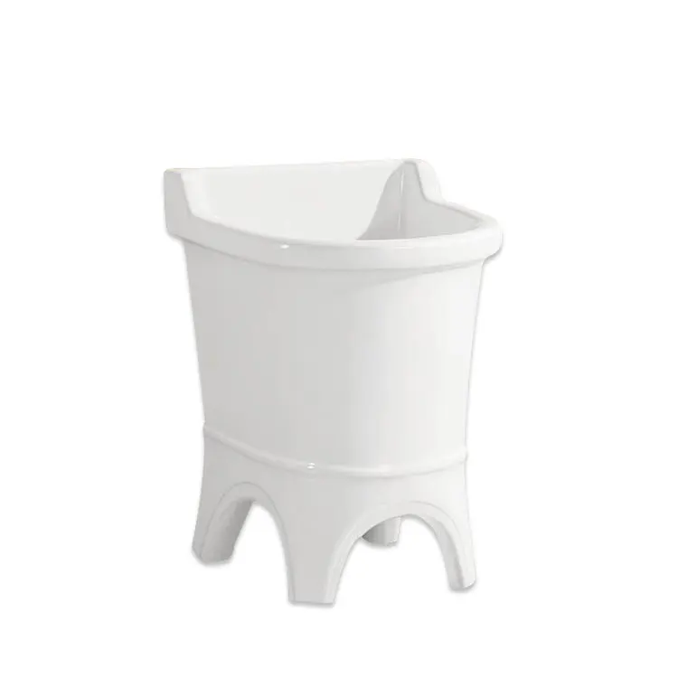 Mop Pool Four Corners Supported Bathroom Ware ZZ-LJ-T029