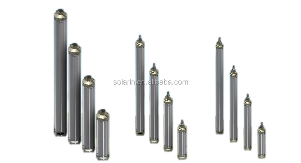 Energy saving high power solar deep well water pump system