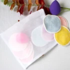 Round cotton pads Reusable make up remover pads
