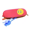 2019 online shopping silicone pencil case bag silicone stationary