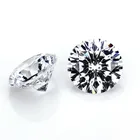 Starsgem EF Round Cut Moissanite 2 carat Loose Gemstone Synthetic Moissanite diamond jewelry beads