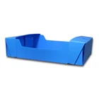 Hot sale plastic PP corrugated storage boxes bins