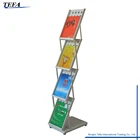 A4 Brochure Holder Display Floor Standing Magazine Rack