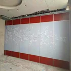 High Wall Office Cubicle Design Sliding Folding Operable Soundproof Movable Partitions