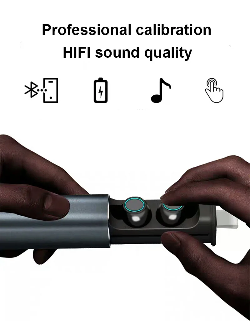 2018 Mini Waterproof Sport Headsets Tws I8X I9S Wireless Earphones Earbuds S5 TWS - ANKUX.COM