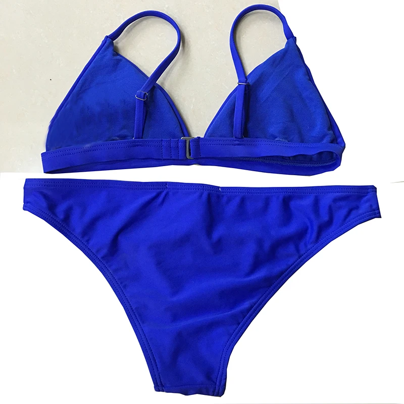 Custom Made China Bikini Swimwear Factory Sexy Girls Triangle Swimwear