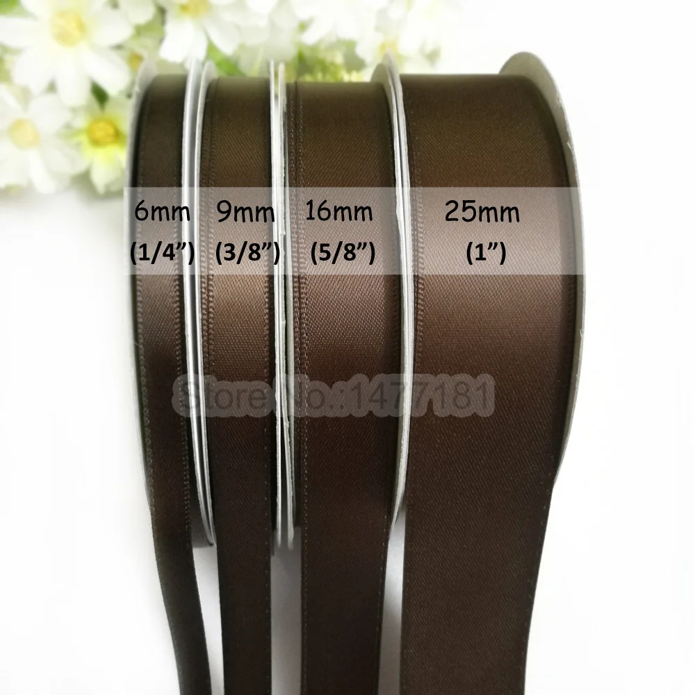 Double Face Satin Ribbon #850 Brown 2