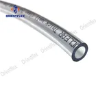 pvc rigid thin wall white clear small diameter 1.5 inch 1 inch flexible vinyl tubing