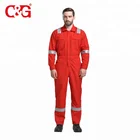 Dupont Nomex flame retardant Coveralls with high visible red color