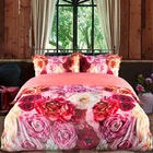luxury printing bedding set high density microfiber comforter set customized bedding set