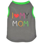 luxury grey pet t-shirt dog clothes for sale china manufacturer