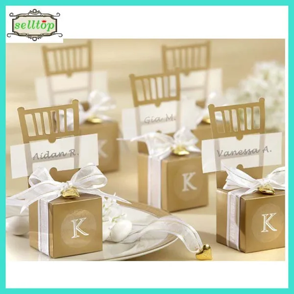 cute 230g paper wedding favor gift box