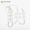12v 2835 1.5w 3led waterproof injection molding led modules with lens