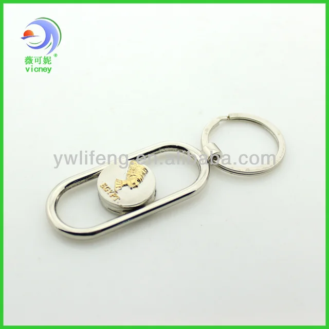 rotary key chain/trolley keychain/key ring clip