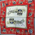 Hot Sale Custom Digital Print Square Pure Silk Satin Women Square Scarf Wholesale China ready stock