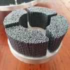 Polishing circular abrasive nylon wheel brush Ended polish brush
