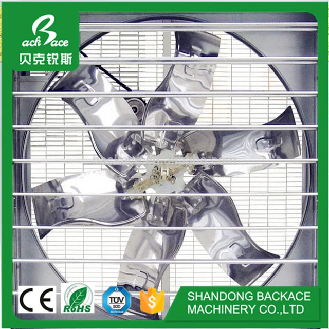 industrial stainless steel frame centrifugal exhaust fan for