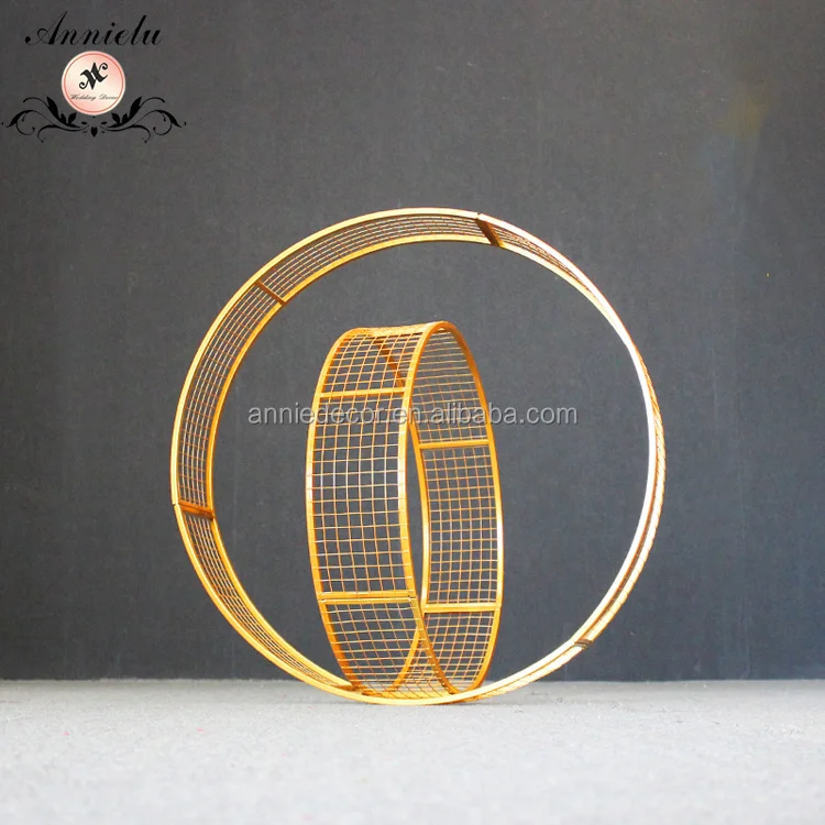 Wedding Decoration Iron curve shape Flower Stand Backdrop Wedding Centerpieces