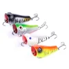 2015 New Arrival Top Water Fishing Lure 5CM 7.4G Hard Plastic Popper Bait Fishing Lures for Wholesale