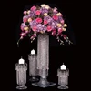 crystal glass candle holder table centerpieces for wedding decor glass candelabra