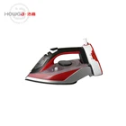 Hot sales ceramic soleplate electric cordless flat steam iron