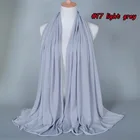 Colors Muslim Scarf Women Hijab Oversize Head Wraps Soft Long Wholesale Shawl Hijab