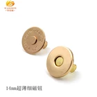 Eco-friendly magnet press combined Fashion magnetic snap button for bags