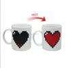 Custom logo photo printed heat sensitive Magic Coffee Color Changing Mug