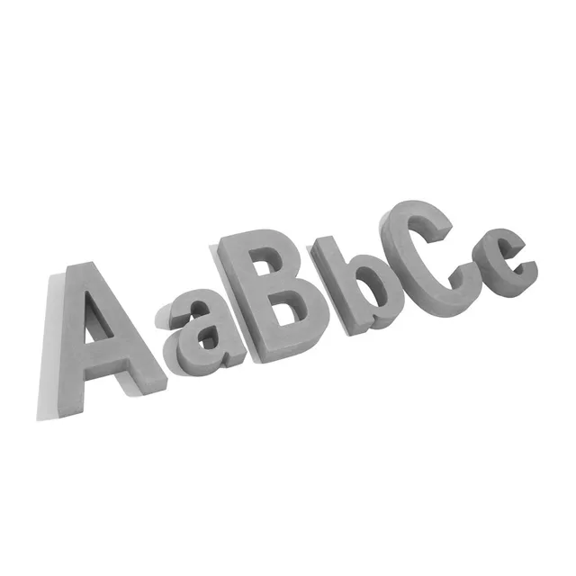 Small Wood Letter ,decorative Wooden Alphabet for Crafts