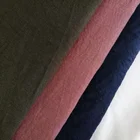 Custom printing pink 100% polyester crepe jersey fabric composition for garments