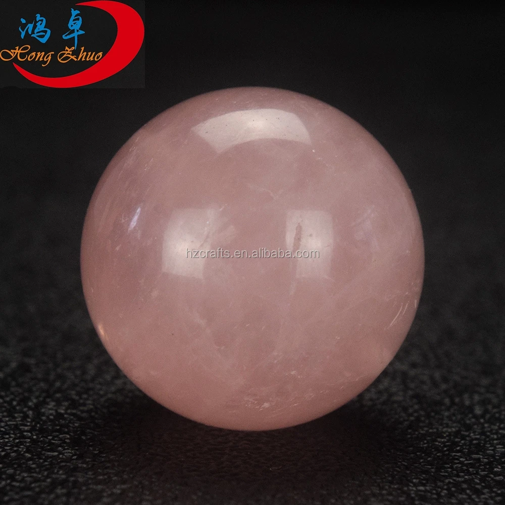crystal craft, natural rose quartz crystal ball for hot sale