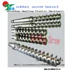 Pin-cold feed rubber extruder screw screw and barrel for extruder rubber processing machine