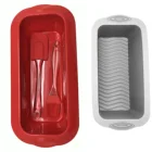 Silicone egg cake pan loaf pan with handle